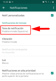 Notificaciones WhatsApp